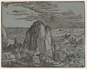Cliff on a Seashore