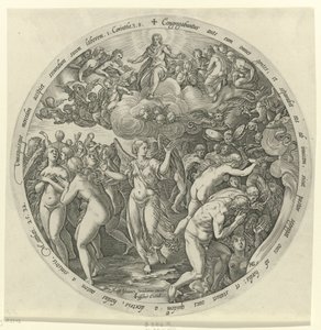 The Blessed are Separated from the Cursed (The Last Judgment) by Hendrick Goltzius