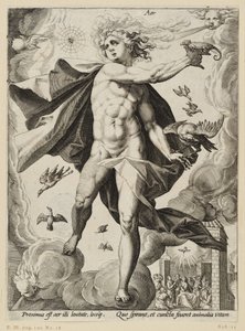 The Four Elements: Air by Hendrick Goltzius
