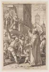 Ecce Homo, from The Passion by Hendrick Goltzius