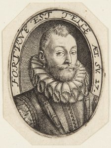 Gerrit Dircksz. or Claes Steffensz. Heussen by Hendrick Goltzius