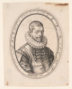 Hans Felbier by Hendrick Goltzius