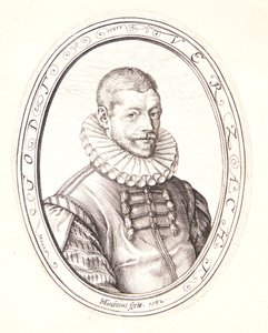 Hans Felbier by Hendrick Goltzius
