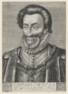 Henry IV, King of France and Navarre by Hendrick Goltzius
