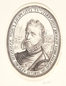 Hieronymus Scholiers by Hendrick Goltzius