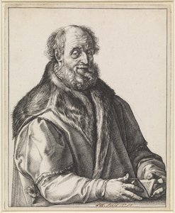 Johannes Zurenus (1517-1591) by Hendrick Goltzius