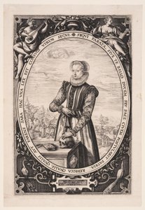Josina Hamels by Hendrick Goltzius