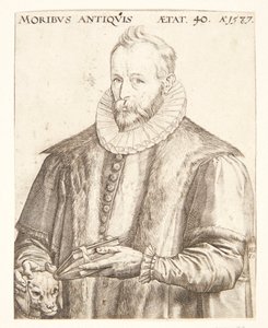 Justus Lipsius by Hendrick Goltzius