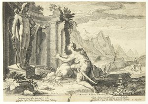 Cadmus Asks the Oracle at Delphi Where He Can Find His Sister Europa