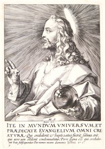 Christ by Hendrick Goltzius