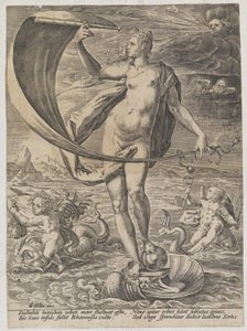 Fortune (Instabili tumidum veluti ...) by Hendrick Goltzius