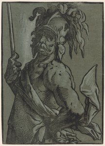 Mars by Hendrick Goltzius