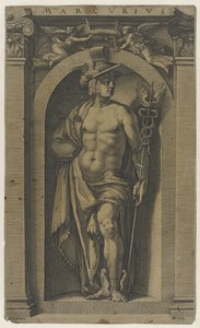 Mercury by Hendrick Goltzius