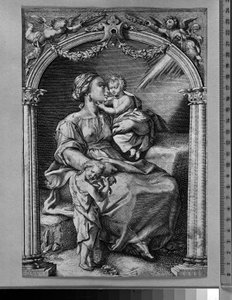 Neighborly Love by Hendrick Goltzius