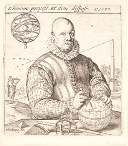 Nicolaus Petri van Deventer by Hendrick Goltzius