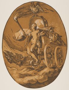 Nox, from The Deities by Hendrick Goltzius