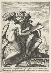 Exercise and Art (Ars / Usus) by Hendrick Goltzius