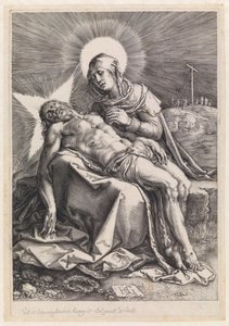 Pietà by Hendrick Goltzius