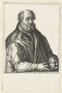 Portrait of Jan van Suren by Hendrick Goltzius