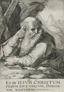 Saint Andrew by Hendrick Goltzius
