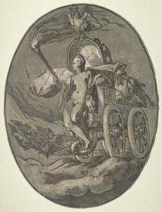 Seven Deities: Nox (Night) by Hendrick Goltzius