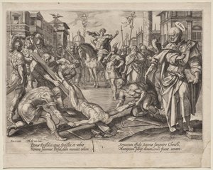 St. Peter by Hendrick Goltzius
