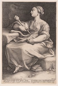Thalia, The Muse of Comedy, from The Nine Muses
