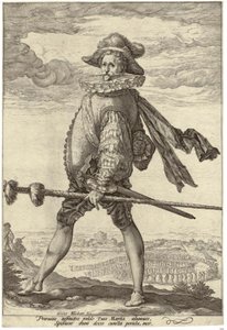 The Captain of the Infantry by Hendrick Goltzius