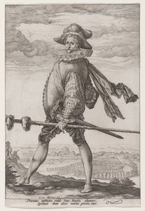 The Captain of the Infantry by Hendrick Goltzius