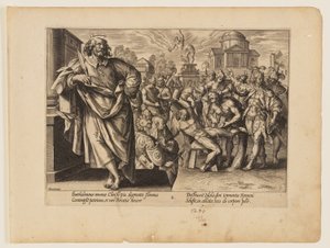 The Martyrdom of St Bartholomew, from The Martyrdom of Christ and the Apostles by Hendrick Goltzius