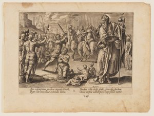 The Martyrdom of St James Major, from The Martyrdom of Christ and the Apostles by Hendrick Goltzius