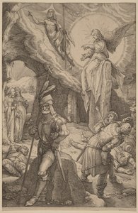 The Resurrection by Hendrick Goltzius