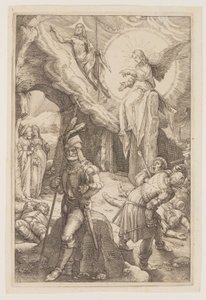 The Resurrection, from The Passion by Hendrick Goltzius
