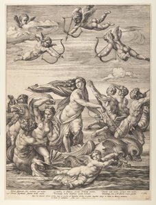 The Triumph of Galatea by Hendrick Goltzius