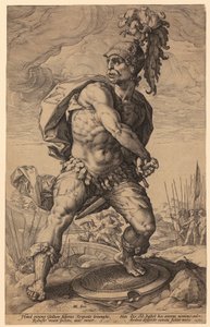 Titus Manlius Torquatus, Sheet 5 from the Series "Roman Heroes"