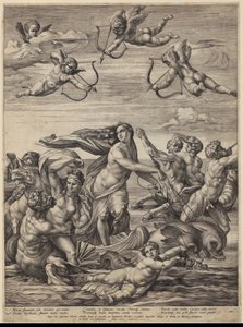 Triumph of Galatea by Hendrick Goltzius