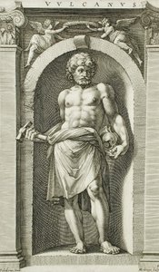 Vulcan by Hendrick Goltzius
