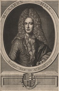 Aaron Hill, 1709 by Hendrick Hulsberg