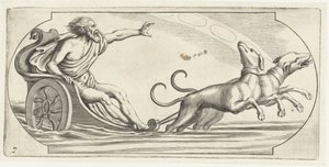 A Sea God on a Chariot by Hendrick de Keyser (I)
