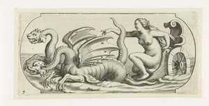Goddess on a Chariot by Hendrick de Keyser (I)