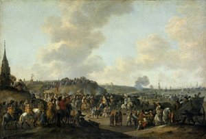 The Departure of King Charles II of England from Scheveningen, 2 June 1660, 1683 by Hendrick de Meijer
