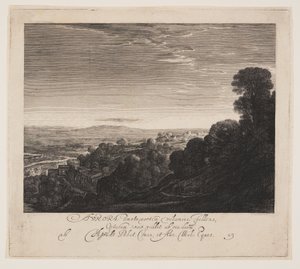 Aurora, Landscape at Dawn by Hendrick von Goudt