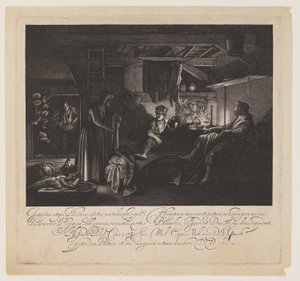 Jupiter and Mercury in the House of Philemon and Baucis