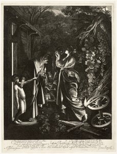 The Mocking of Ceres by Hendrick von Goudt