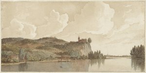 River Landscape with Chokier on the Meuse