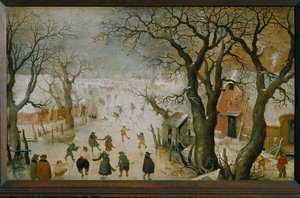 Winter Landscape by Hendrik Avercamp
