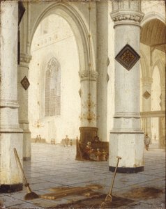 Church Interior by Hendrik Cornelisz. van Vliet