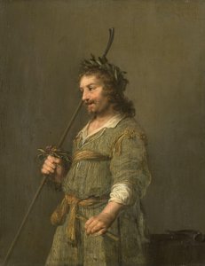 Portrait of a Man Dressed as a Shepherd