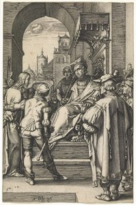 Christ before Pilate by Hendrik Goltzius