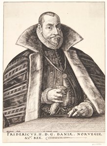 Frederick II, King of Denmark and Norway by Hendrik Goltzius